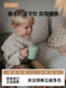 Mushie宝宝宝宝水杯硅胶吸管训练杯儿童鸭嘴杯饮用水防溢出学习杯