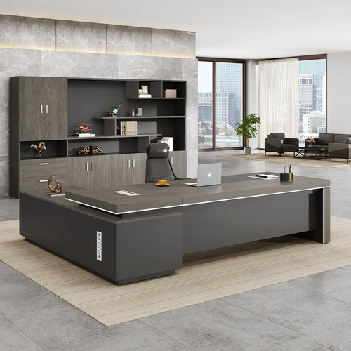 老板桌办公桌简约现代经理桌主管桌椅组合办公家具总裁桌大班台