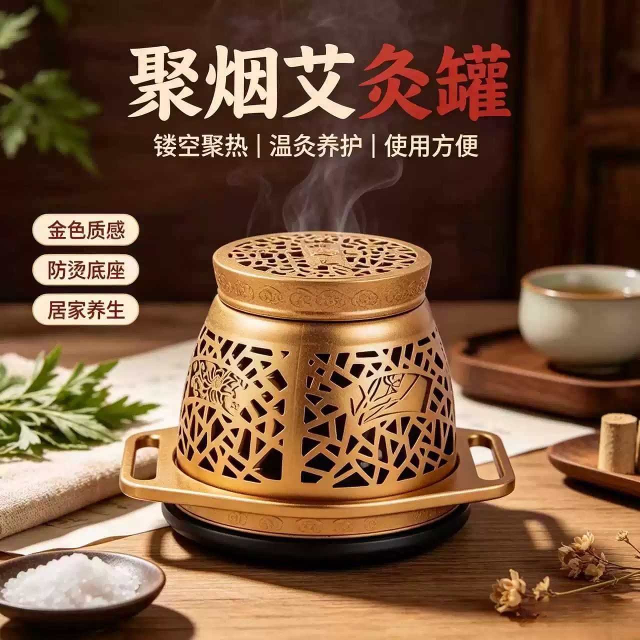 艾灸全身随身聚能神聪灸专用器具