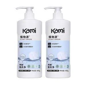 开米餐具净无香型餐具净800g瓶浓缩中性去油无残留不伤手洗洁精