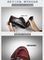 MENS BRITON BROGUE CARVED LEATHER SHOES LEATHER BROWN BUSINESS DRESS SHOES POINTED TOE WEDDING DERBY SHOES INSIDE HEIGHTENED