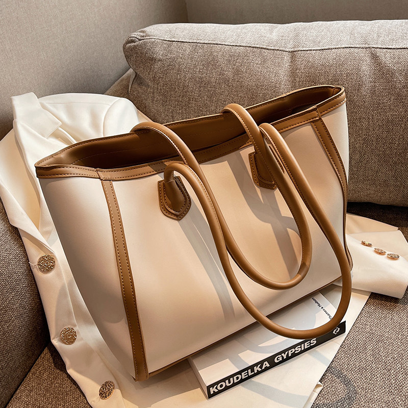 高级感女士包包女大容量2023新款潮时尚秋冬单肩包质感通勤托特包