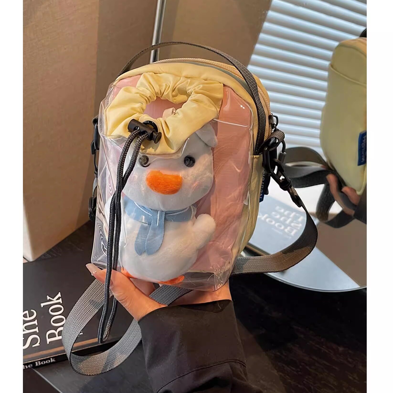 夏天包女斜挎2025新款迷你小包轻便水杯包帆布小跨包运动小包