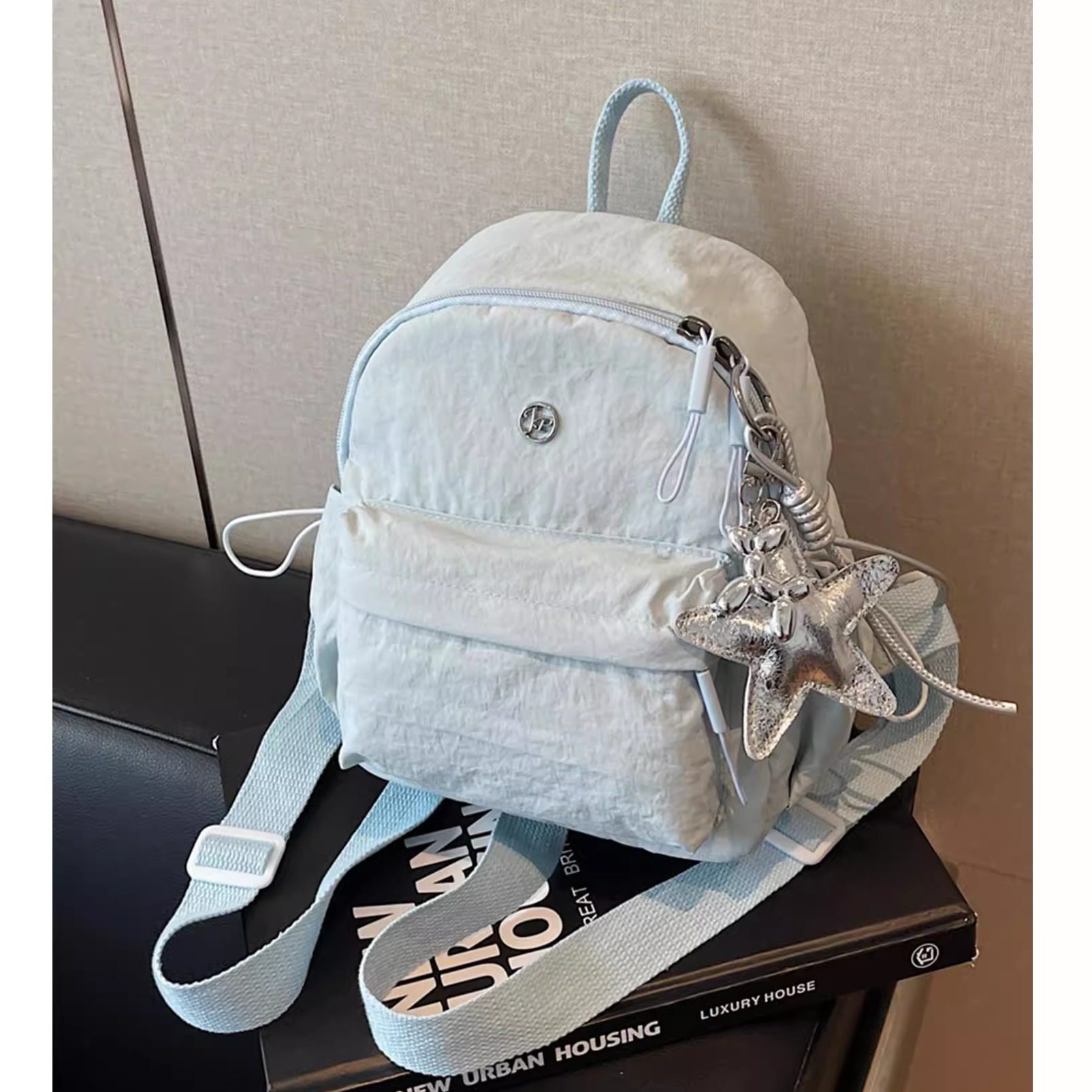25新女百搭初高中生便小双肩背包