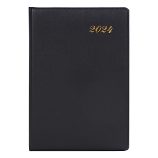 博文2026年日程本工作计划本时间管理效率手册日历记事本一日一页日记本b5笔记本商务会议记录笔记本可印logo