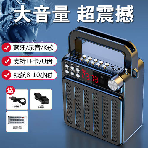 艾硕美（AISOMEX）手提音响户外小型广场舞蓝牙音箱无线麦克风喇
