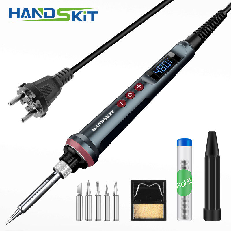 handskit927220V90W数显电烙铁四线家用焊接工业级维修恒温可调温