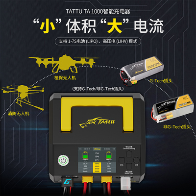 TATTUTA1000500W双通道充电器