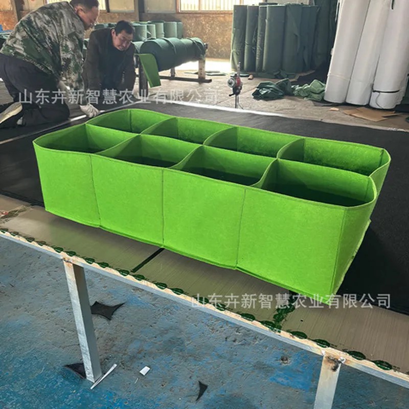 种植袋种植美植袋种植盆床多格花盆生长无纺布八口长方形图片