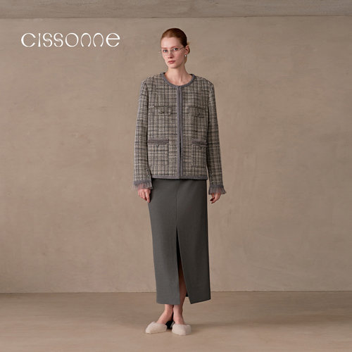 CISSONNE赛颂千金小香风外套