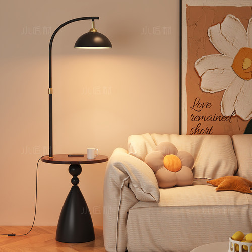 沙发边几灯客厅侧边柜卧室床头收纳桌阳台休闲 小圆桌子小型置物