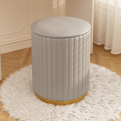 化妆凳子简约女生卧室化妆椅轻奢高级感网红化妆椅子圆凳子化妆台