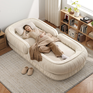 大型人类狗窝懒人沙发可睡可单人沙发躺客厅榻榻米折叠卧室大沙发