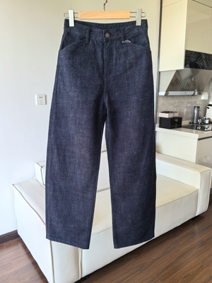 土耳其进口面料 磨毛高品质直筒牛仔裤 时髦好穿