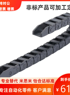 SAMLO上隆型TWC15-C20/30-R28工程塑料尼龙拖链 坦克传动链条履带