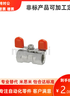 BSRC GBUCL THKB STRY8A 10A 15A 20A 25A 球阀 截止阀替代MISUMI