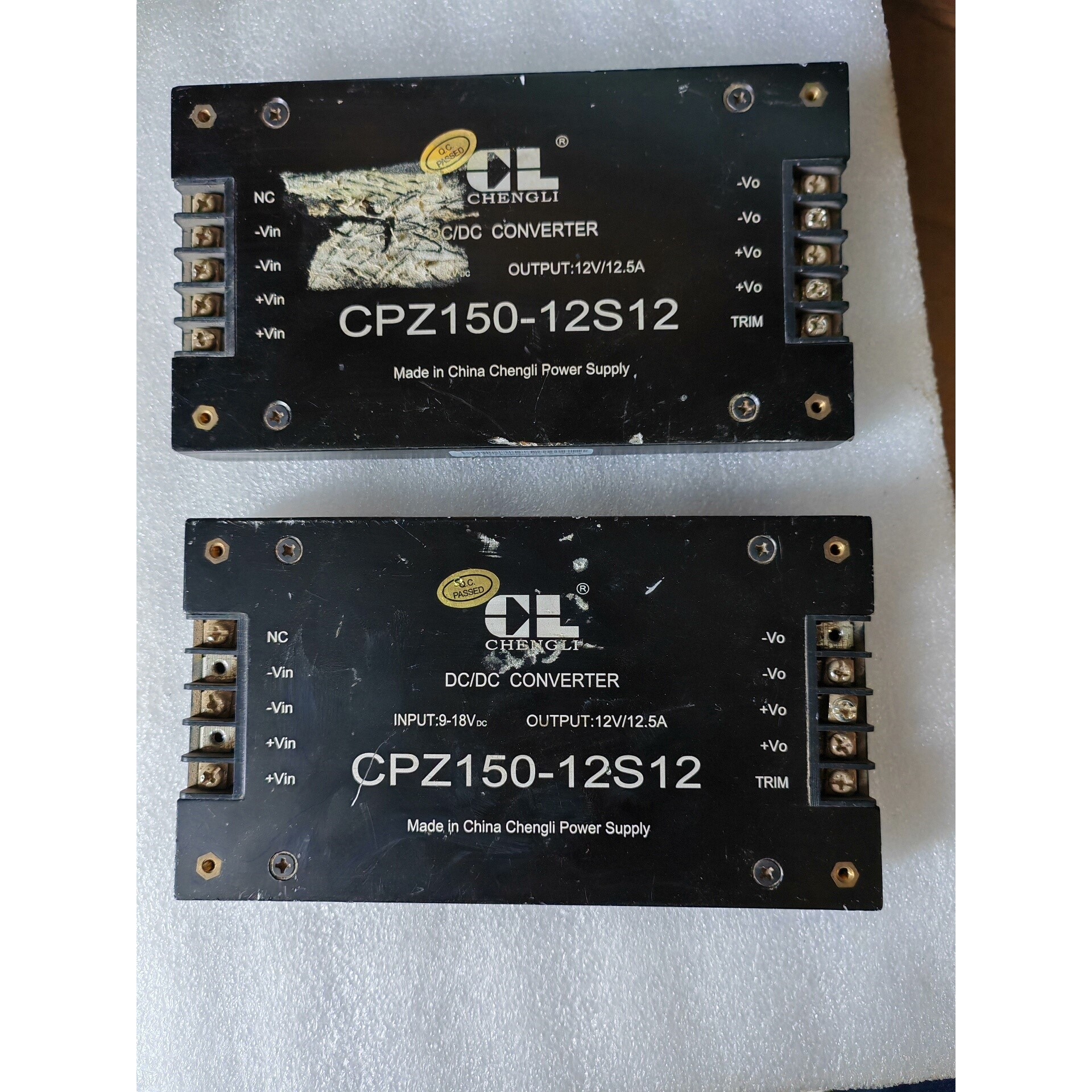 CL承力电源CPZ150-12S12,输入9-18V DC,议价产品