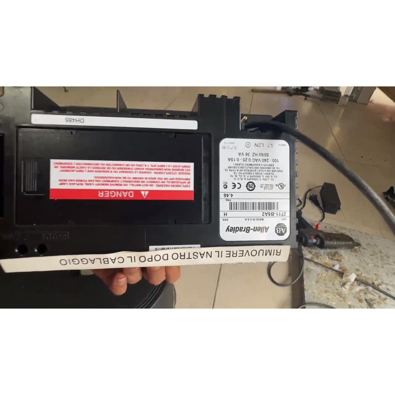 2711-B5A2 AB带按键触摸屏 全新未使用实物图 可以议价产品