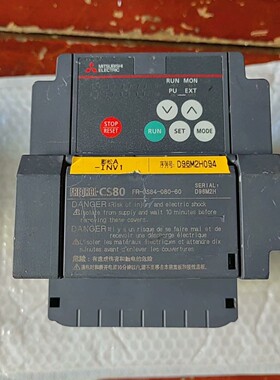 变频器FR-CS84-080-60,件一个,实物图,议价产品