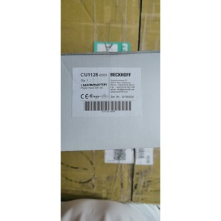 速率1议价产品 倍福CU1128全新未拆封8口EtherCAT交换机