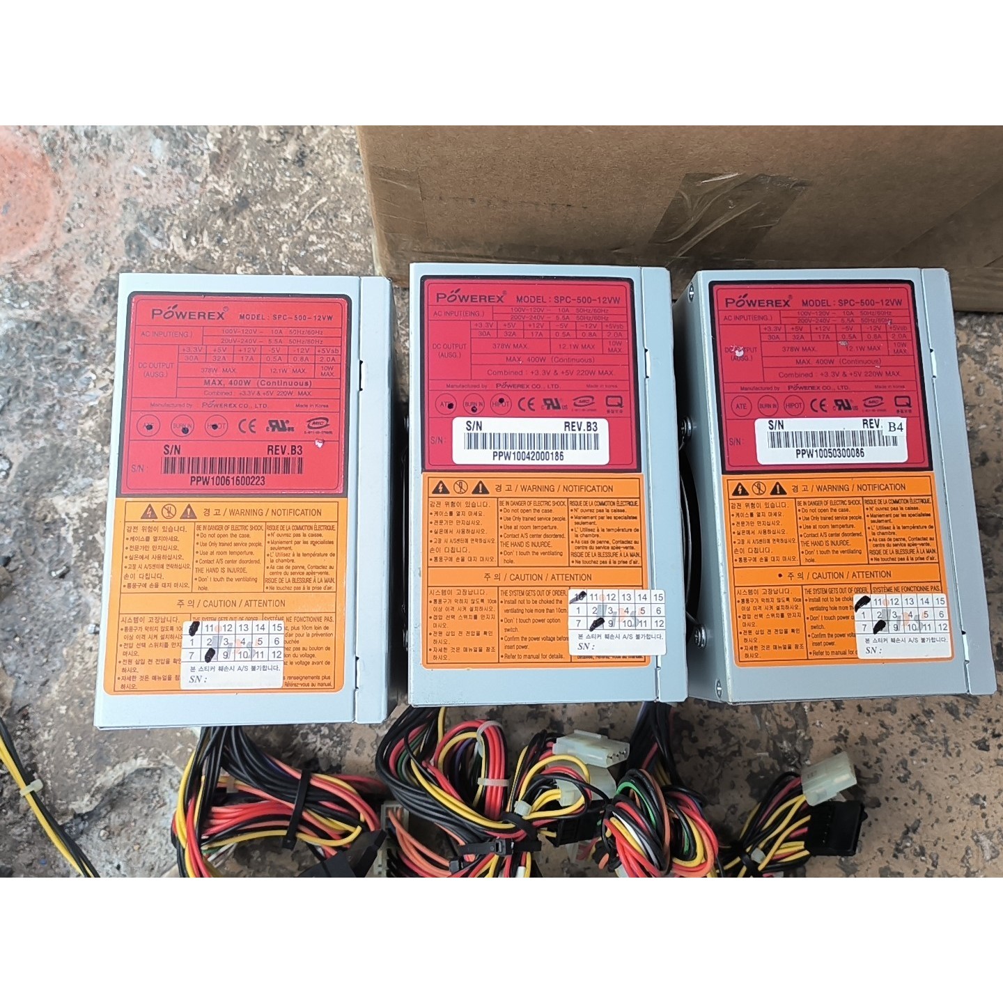 Powerex SPC-500-12VW 工控电源,400W议价产品