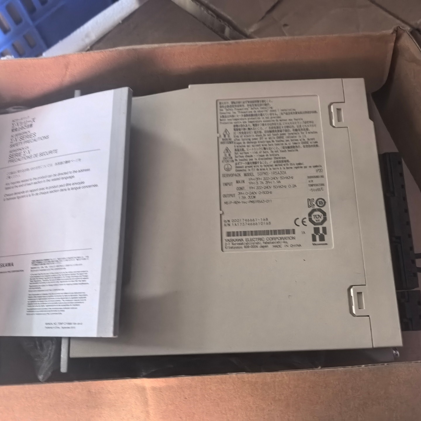 全新未使用 SGPMS-1R5A30A安川驱动器议价产品