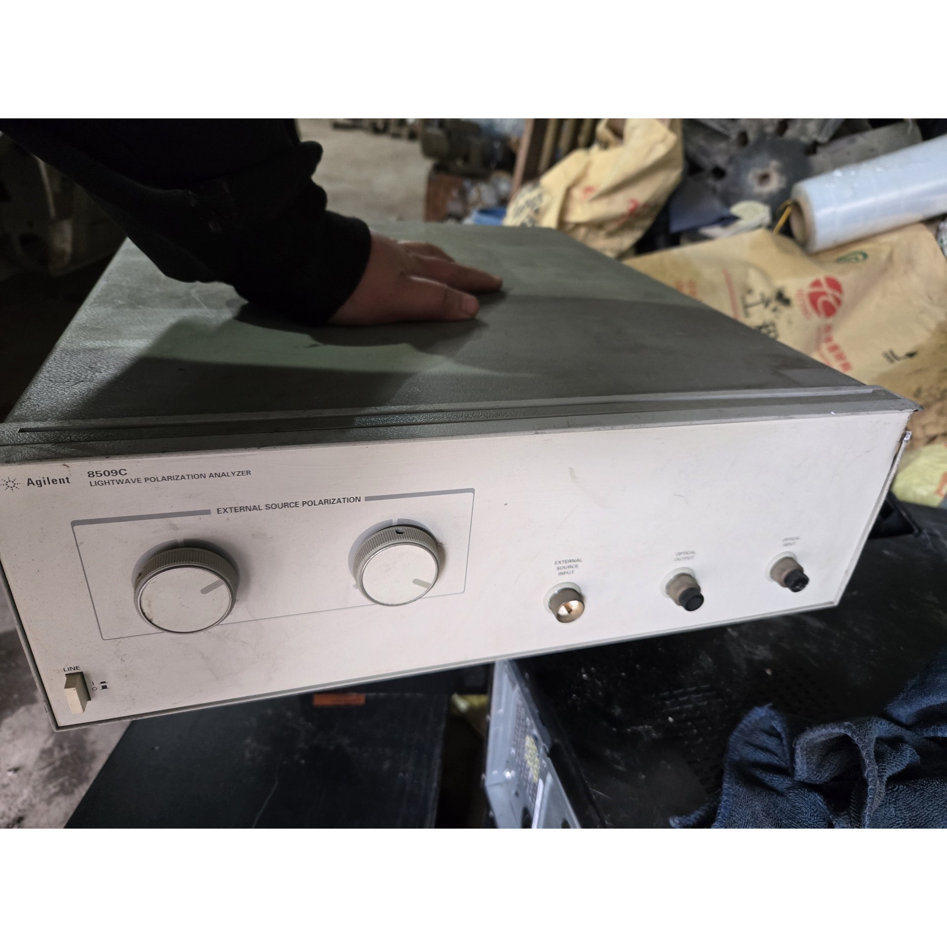 8509C 光偏振分析仪  单位淘回来的 开机灯亮有反议价产品