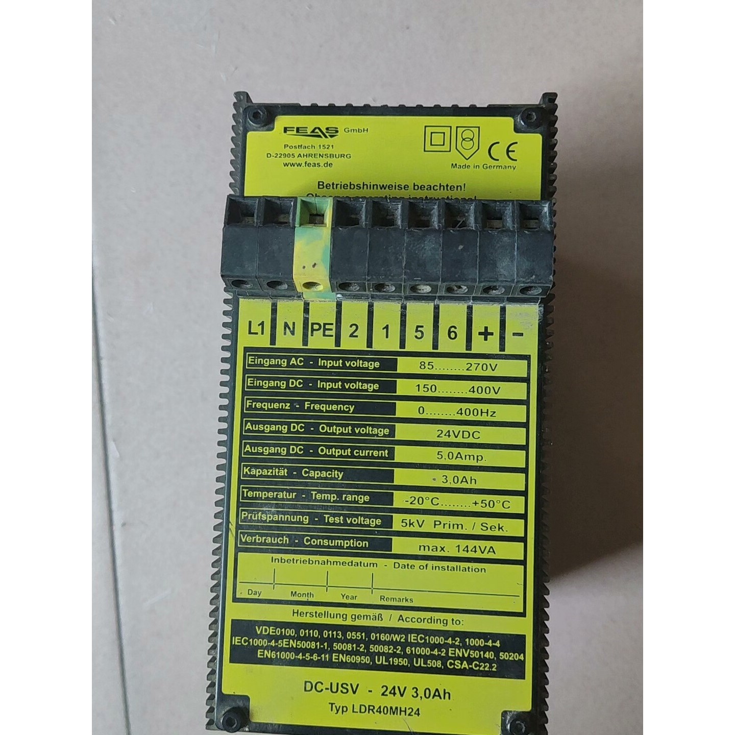 德国FEAS/福雅思电源议价产品