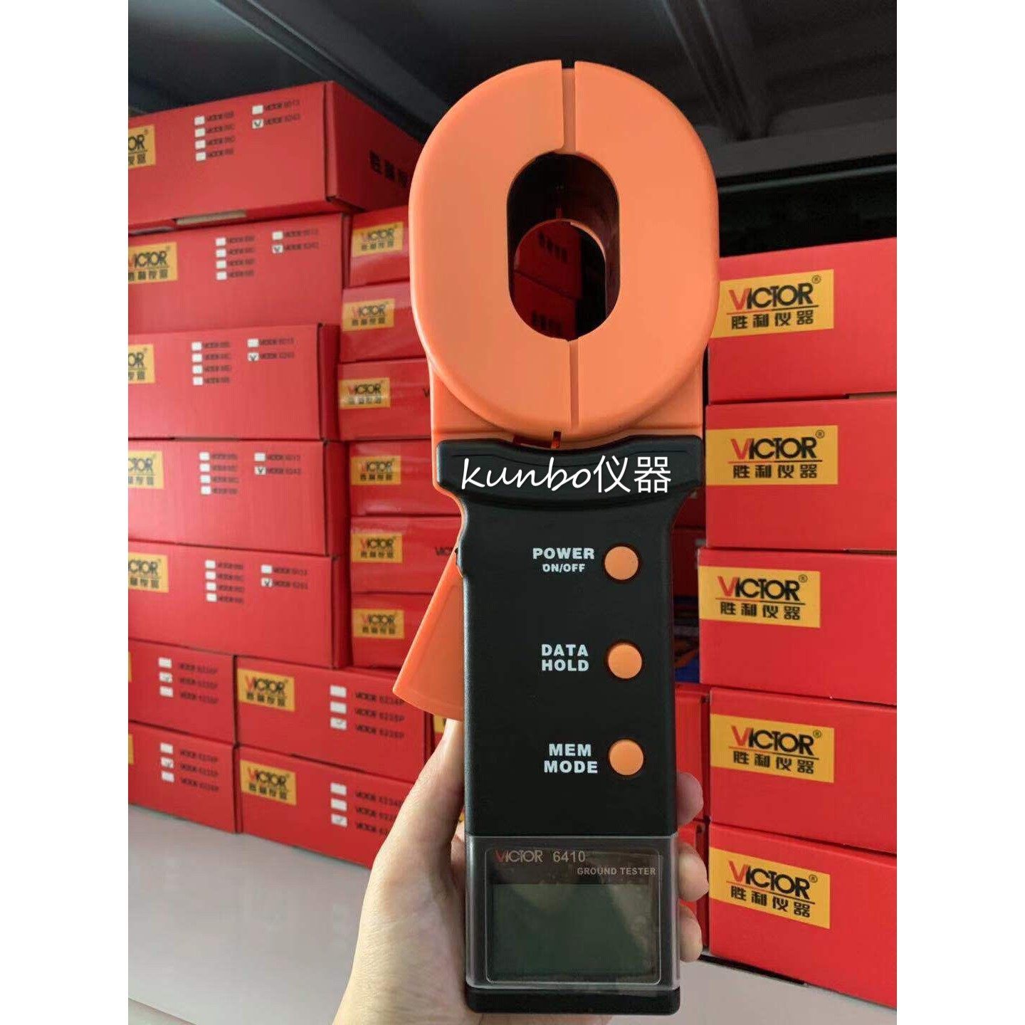 全新胜利VC6410/VC6412+/VC6411钳型接地电议价产品