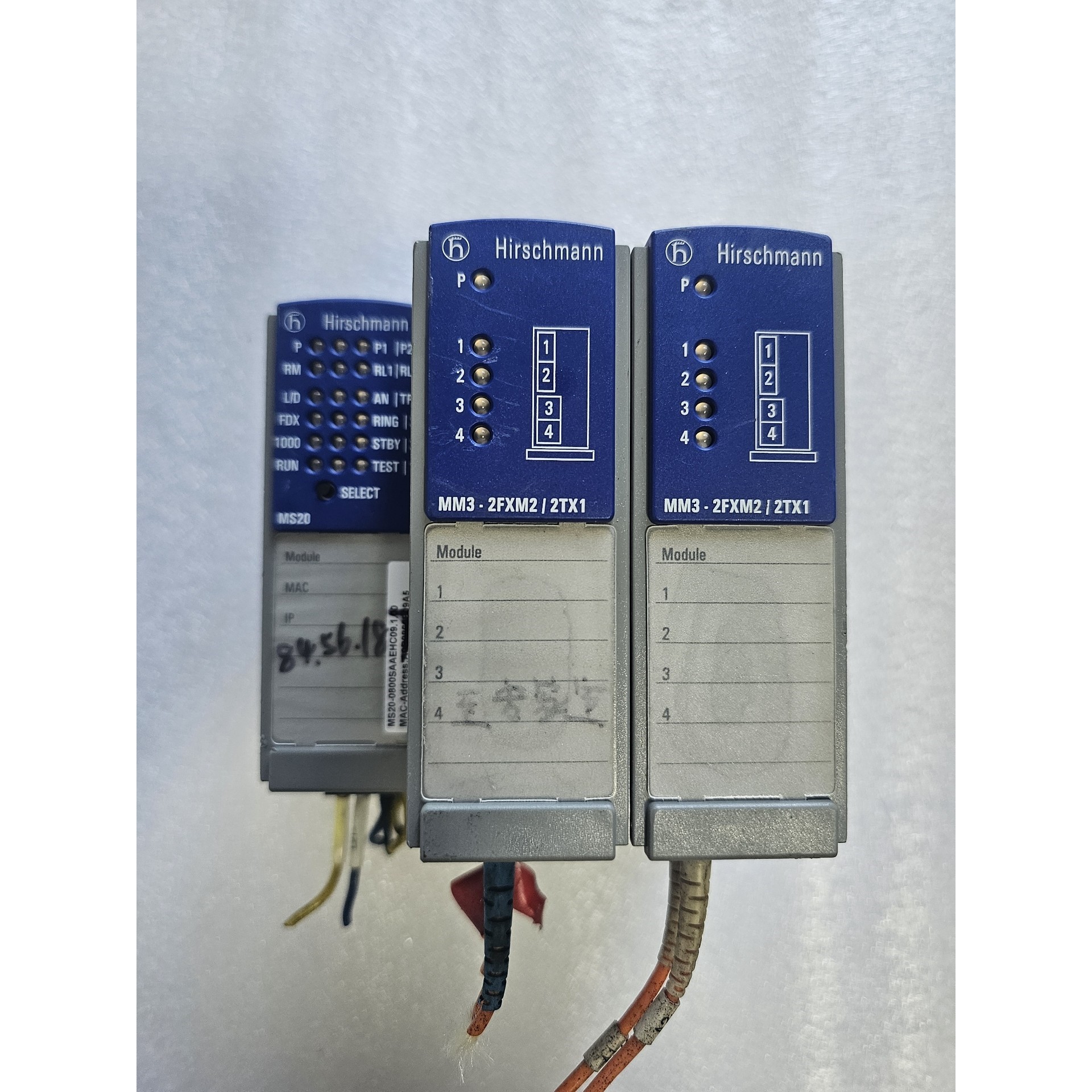 赫斯曼工业交换机模块 MS20 (一个) MM3-2FXM2议价产品