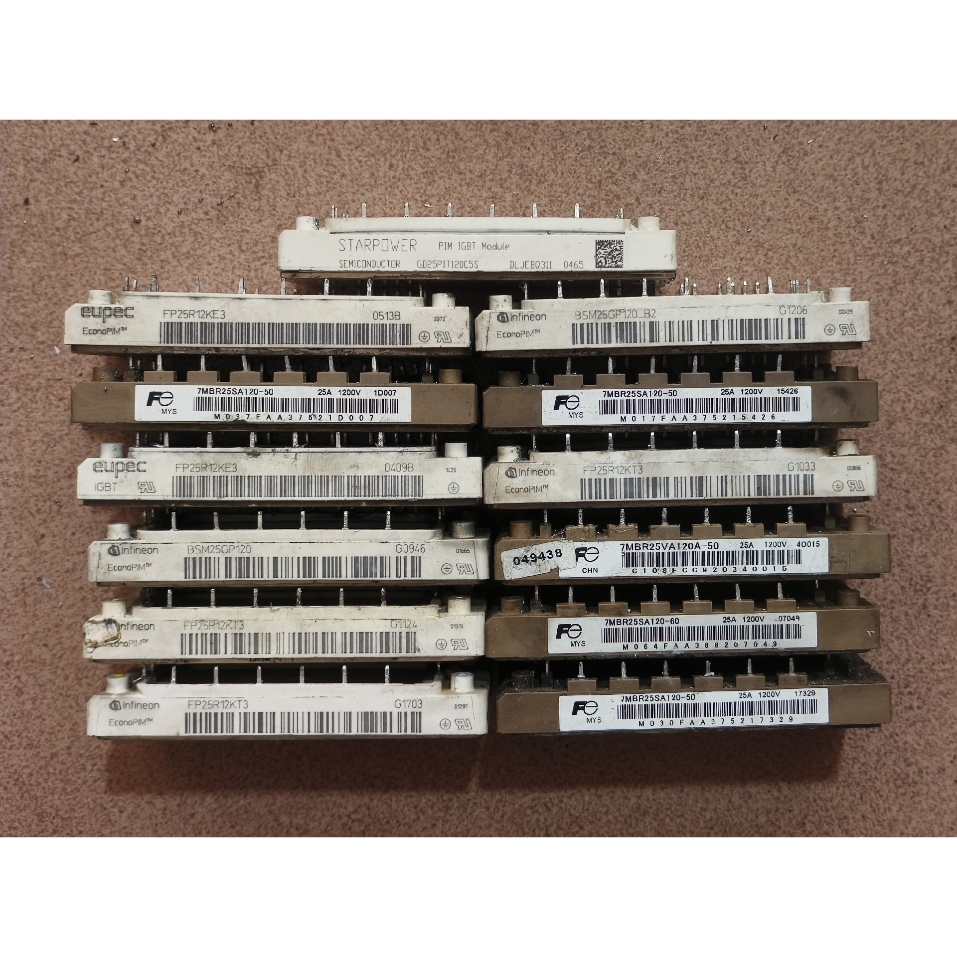 7单元25A模块FP25R12KT3 FP25R12KE3议价产品