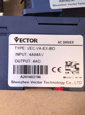 ECTOR科威达PLC模块,型号VEC-VA-EX-8iO,议价产品