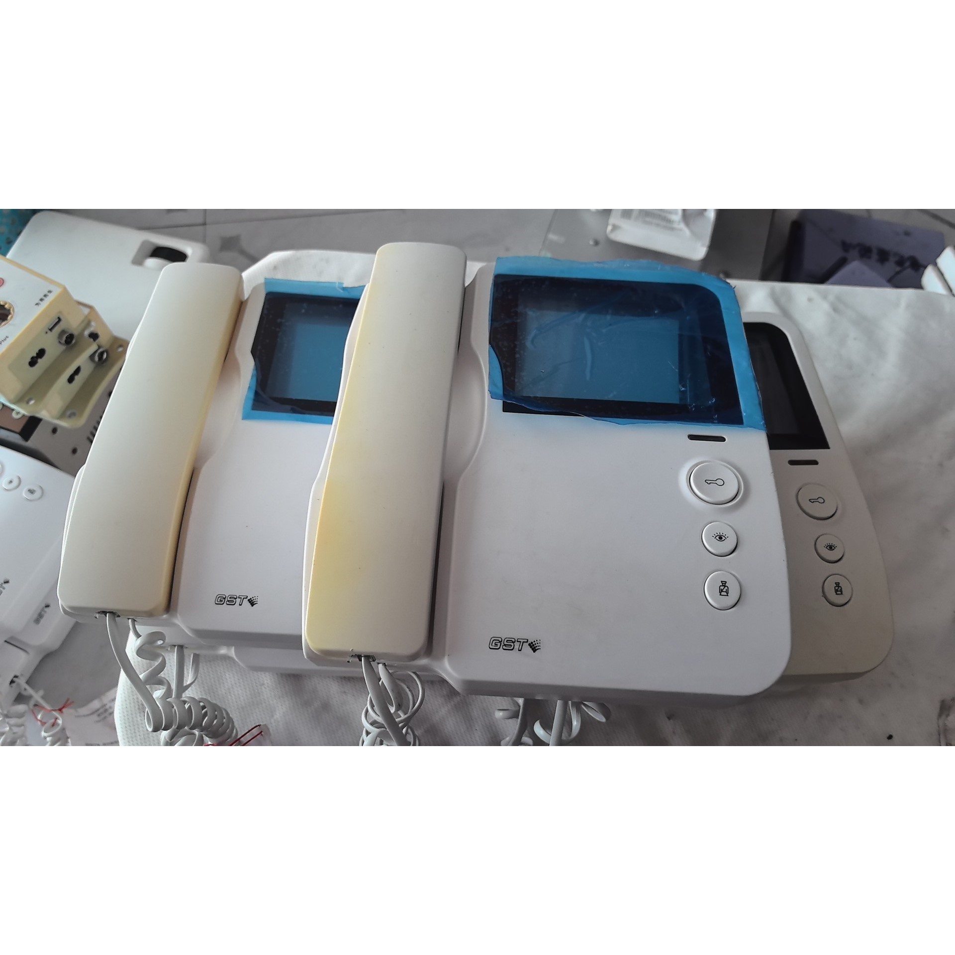 海湾GST-DJ6920可视室内分机 白色款 工作电压DC1议价产品