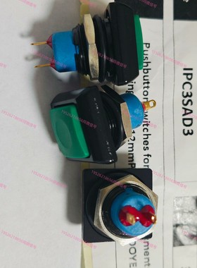 IPC3SAD3  方形绿色按钮开关 Apem原装进口议价产品