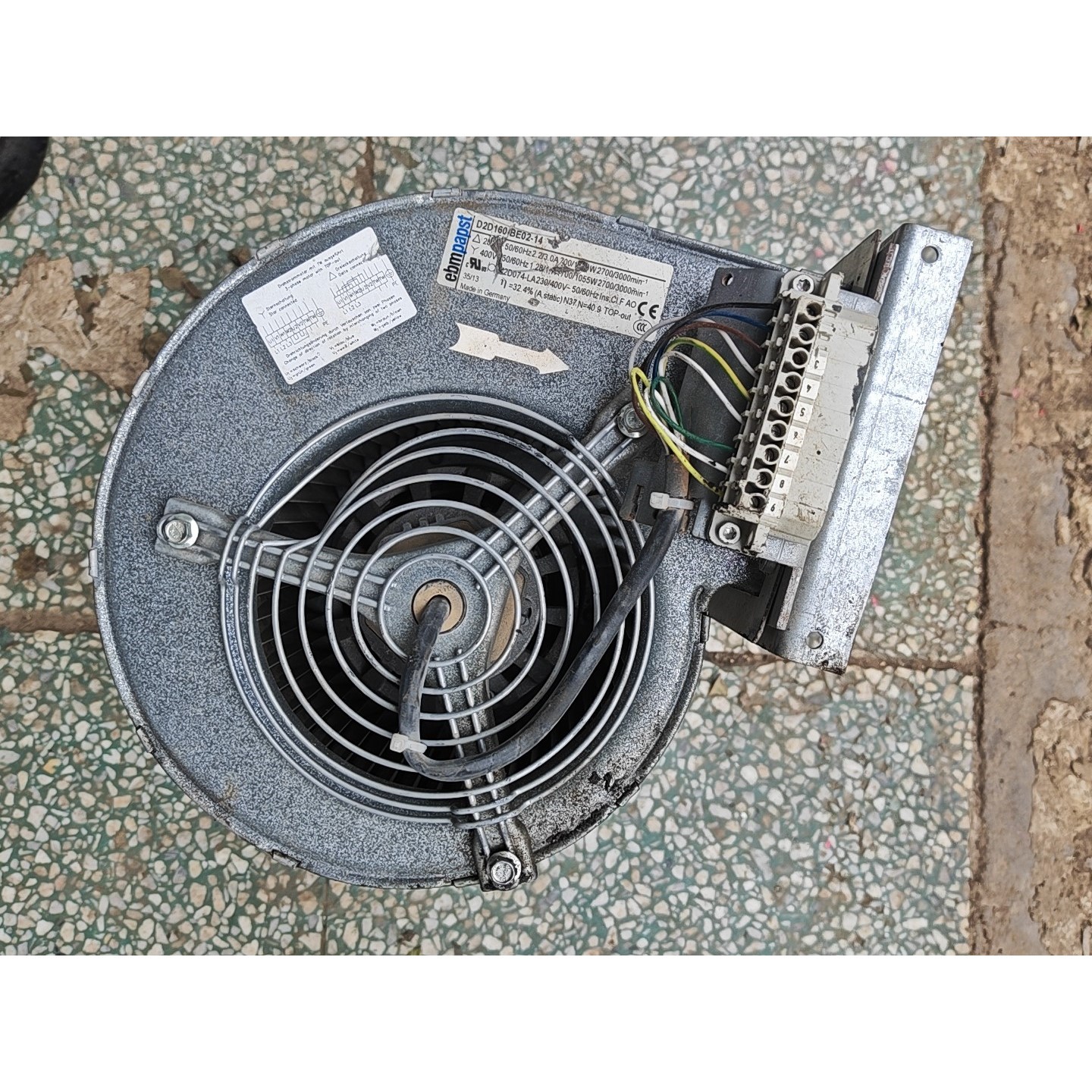 德国EBMPAPST变频器风机D2D160-BE02-14,议价产品