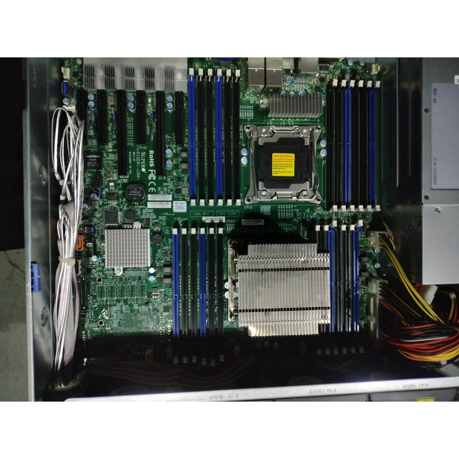 原装超微 X10DRI-LN4+ 服务器主板,双路 X99议价产品
