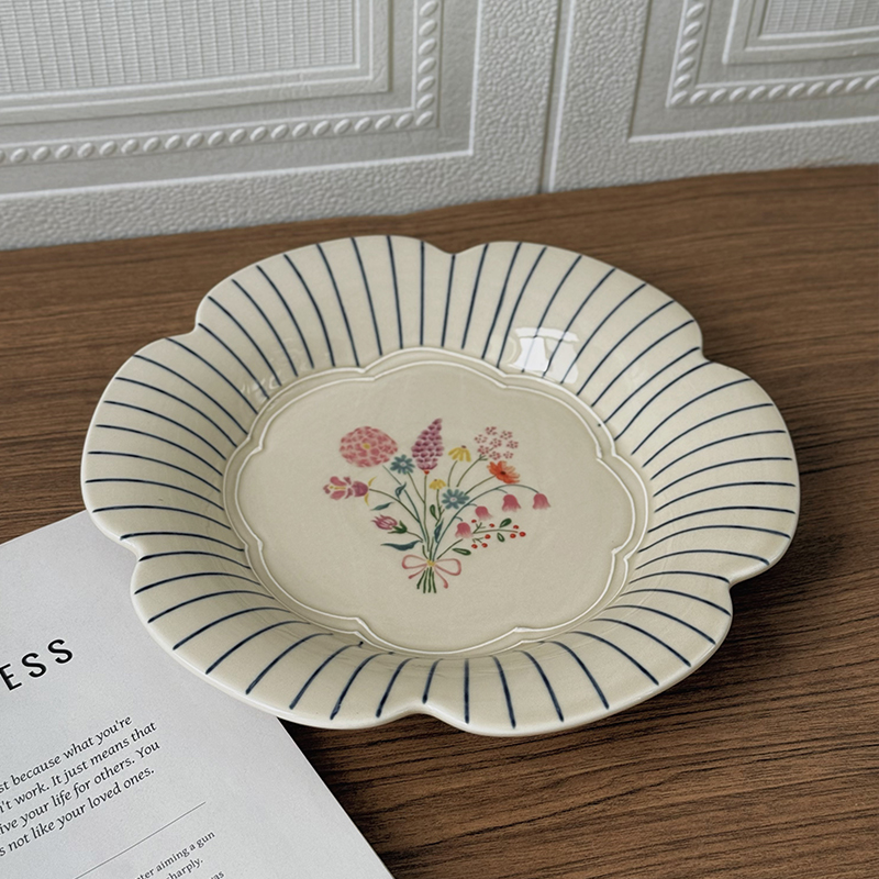 日式复古餐具高温烧制