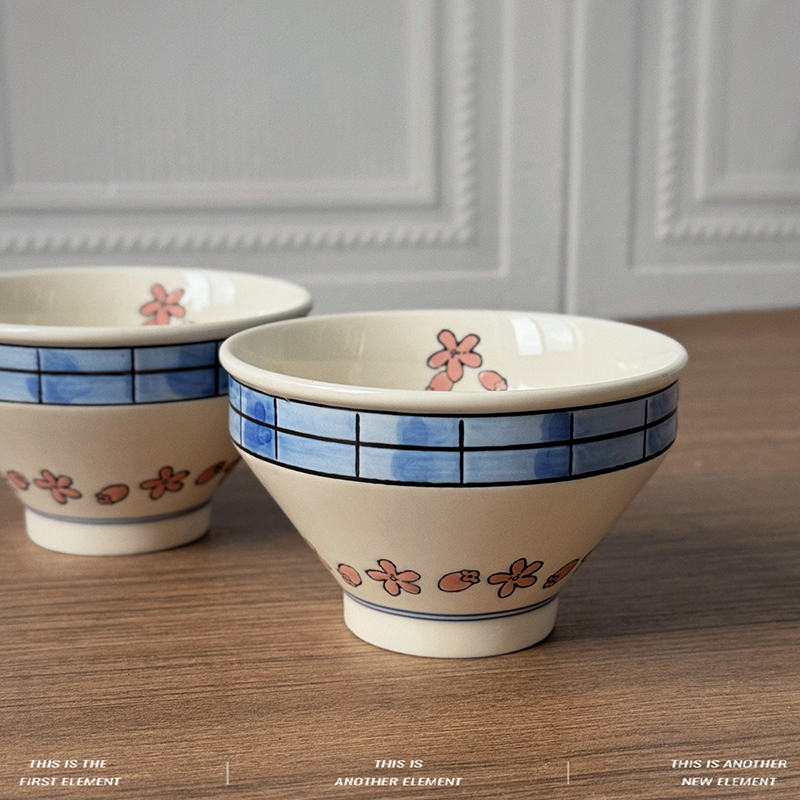 高温釉下彩工艺 可蒸可烤可微波炉