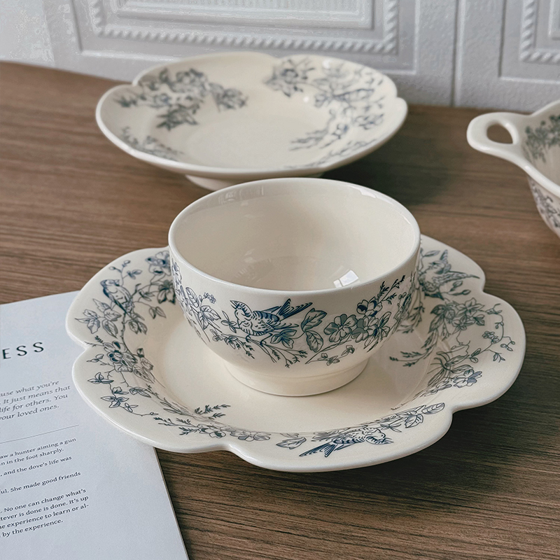 高温釉中彩 可微波炉烤箱加热