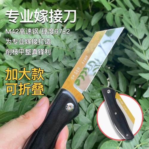 户外园林果树植花卉折叠嫁接刀