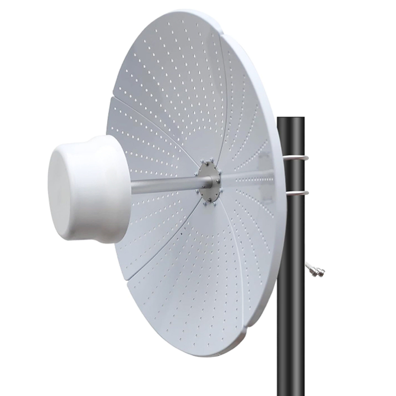 全频段600-6000MHz栅格抛物面天线 全球运营商2X2 5G 4G LTE MIMO