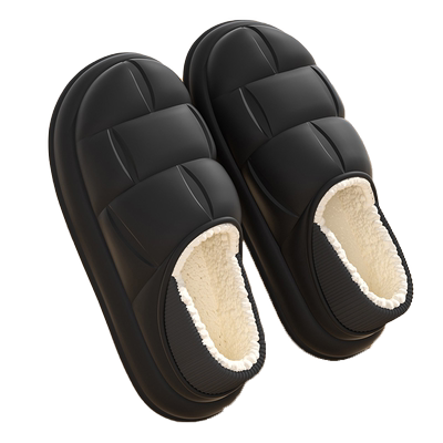 男士棉拖鞋防滑简约居家外穿