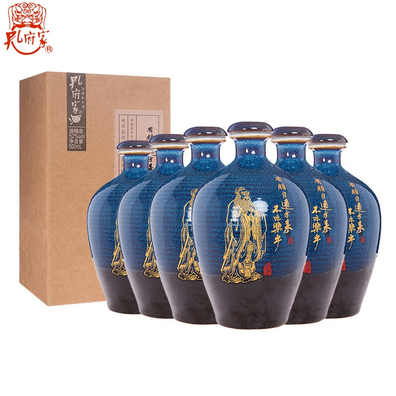 孔府家酒 52度浓香型山东白酒白酒/调香白酒