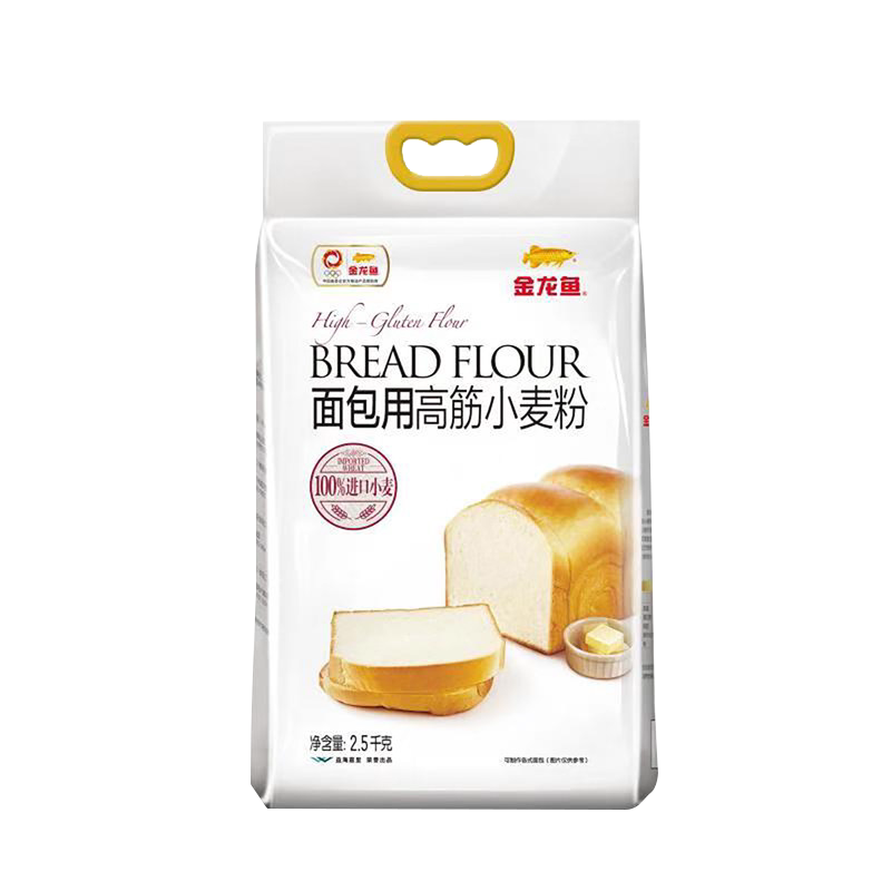金龙鱼面包粉高筋面粉5斤
