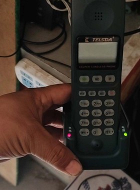 议价天时达无绳电话？非常，成色不错，可以开机，能听见声音