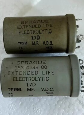 议价西电代工的灰色40UF 350V电解一对；西电胆机里拆下，尺