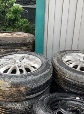 议价奥德赛RB3~ 16寸轮毂带，拆车件，白色铝合