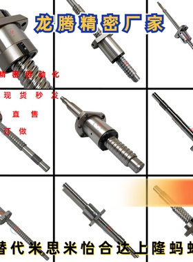 滚珠丝杆BSSE/BSSR/BSST/BSSZK0802 0804 1010 1204 2510 3206