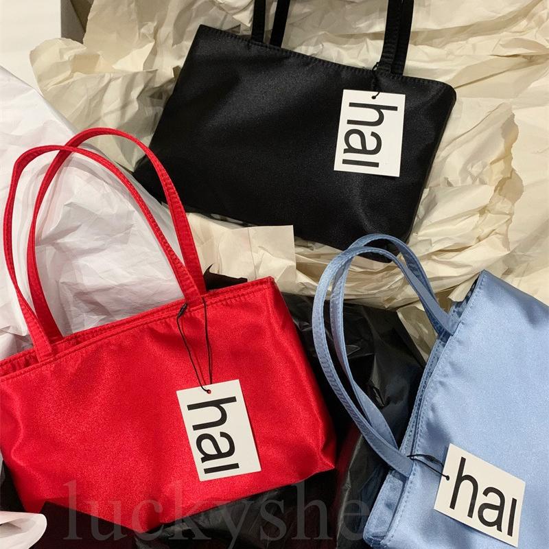 hai真丝腋下吴昕同款托特小方包