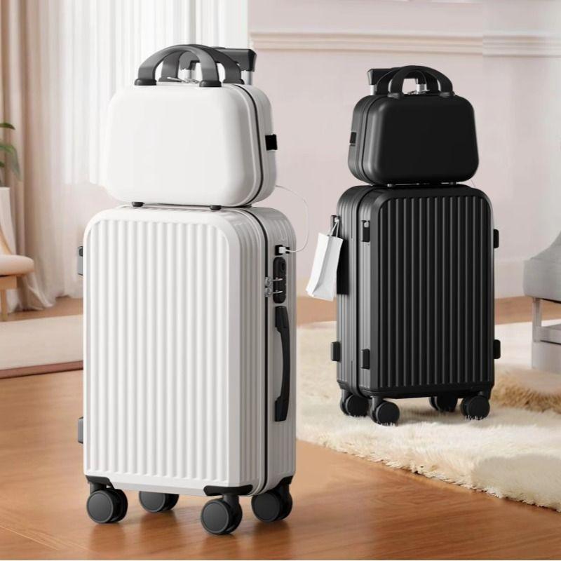 2025新款行李箱男学生旅行箱26寸耐用万向轮女密码拉杆箱子母耐磨